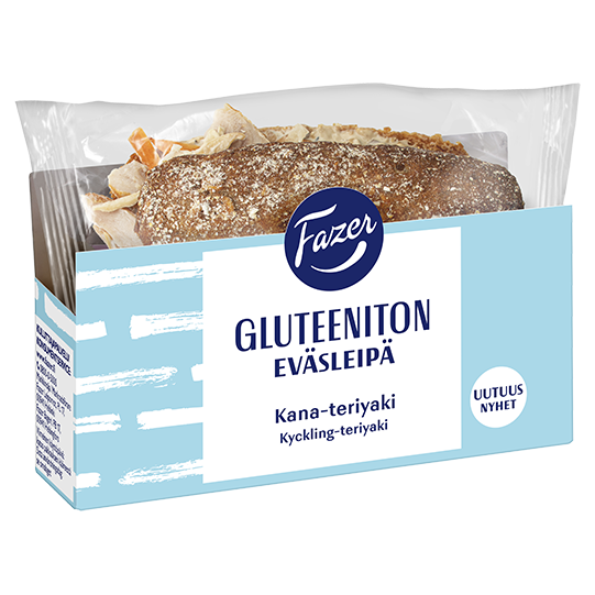 Fazer Gluteeniton Eväsleipä Kana-teriyaki 145g