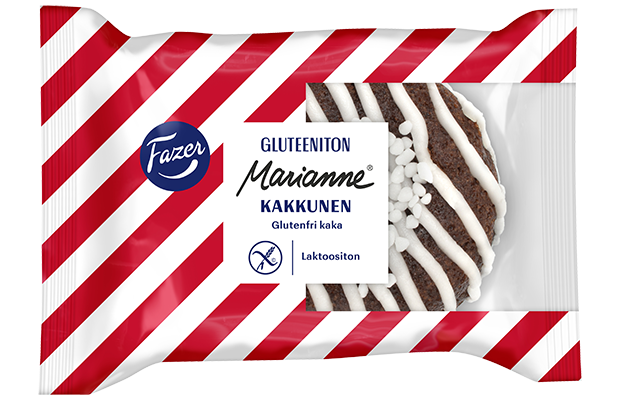 Fazer Jaffa Jim Chocolate Covered Sponge Cakes With Fruit Flavoured Filling  300g delivery from Foodora Market Jyväskylä in