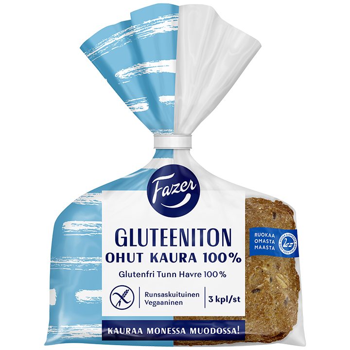 Fazer Gluten-Free Thin Oat100% 3pcs 180g