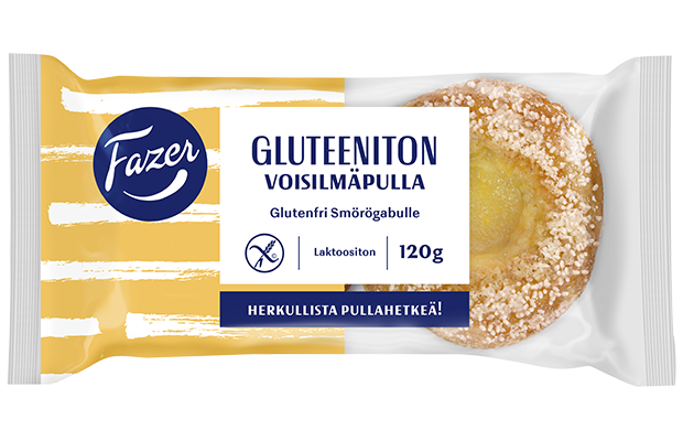 Fazer Gluten-Free Bun with butter filling 2pcs 120g