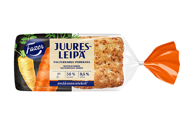 Fazer Juuresleipä Palsternakka-Porkkana 4kpl 300g