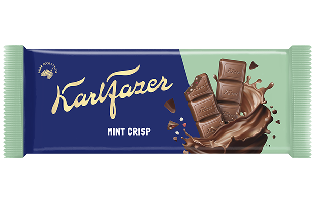 Karl Fazer Minttu Crisp suklaalevy 95g