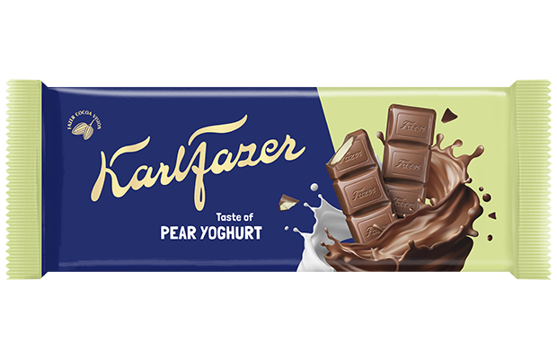 Karl Fazer päärynäjogurtti levy 100 g