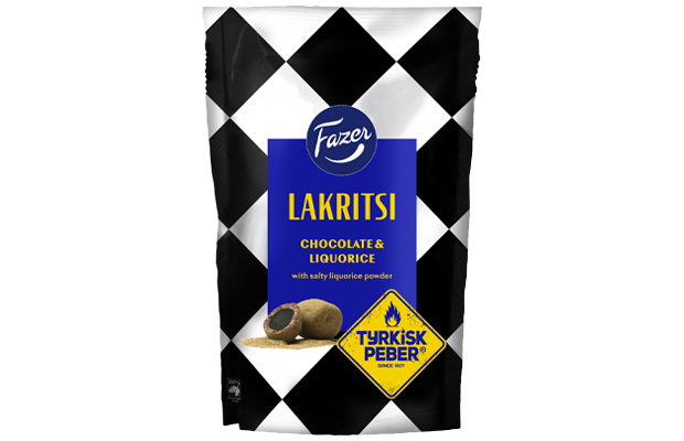 Fazer Lakritsi Choco Tyrkisk Peber 135 g