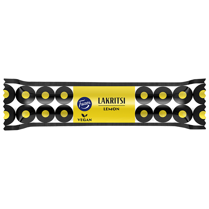 Fazer Lakritsi Lemon liquorice stick 20g