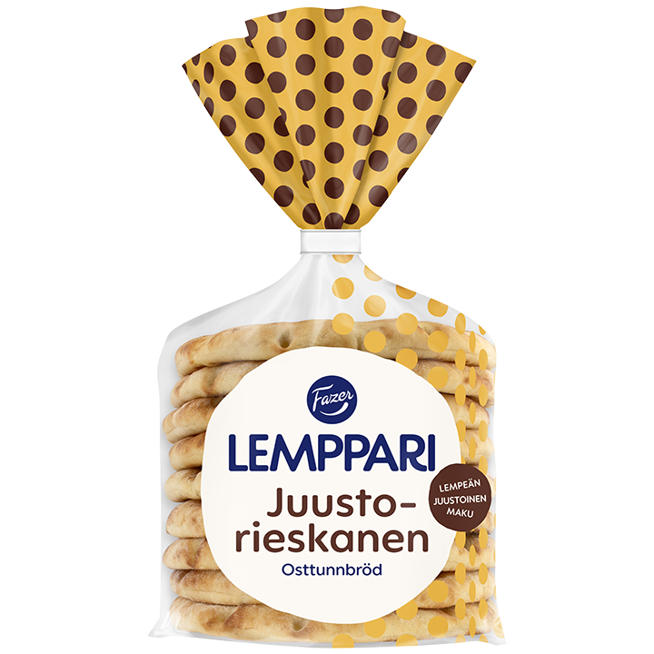 Fazer Lemppari Juustorieskanen 9kpl 250g
