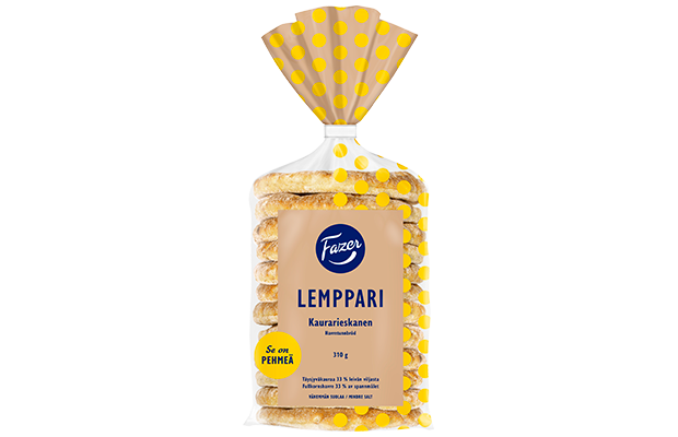 Fazer Lemppari Thin oat bread 12pcs 310g