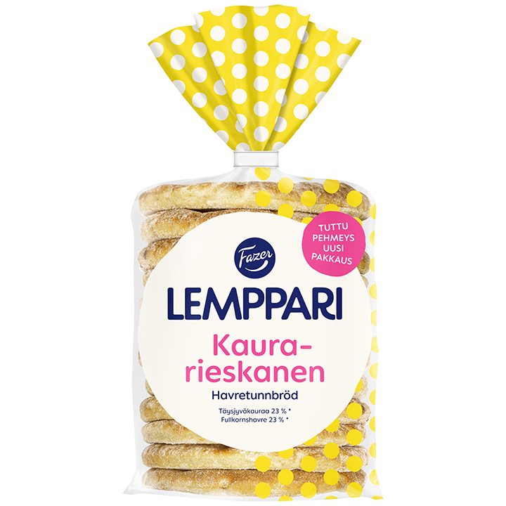 Fazer Lemppari Kaurarieskanen 12kpl 310g