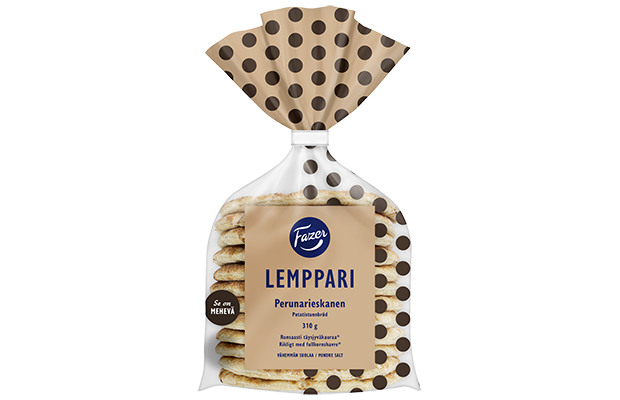 Fazer Lemppari Thin Potato Bread 12pcs 310g