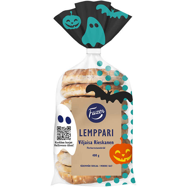 Fazer Lemppari Thin Multigrain Bread 8pcs 400g