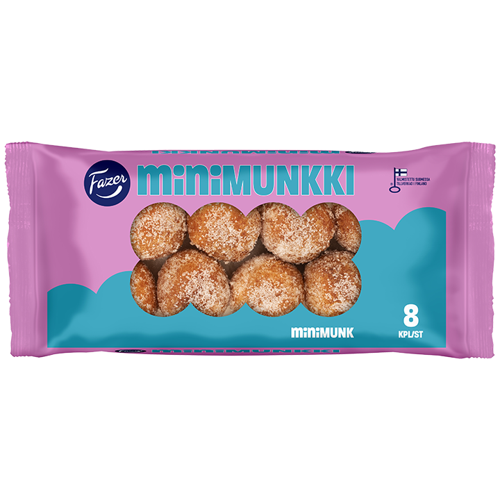 Fazer Mini doughnut 8pcs 160g