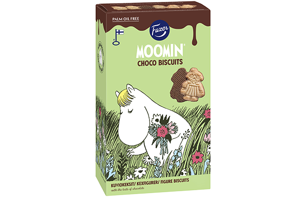 Moomin suklaanmakuinen keksi 175g