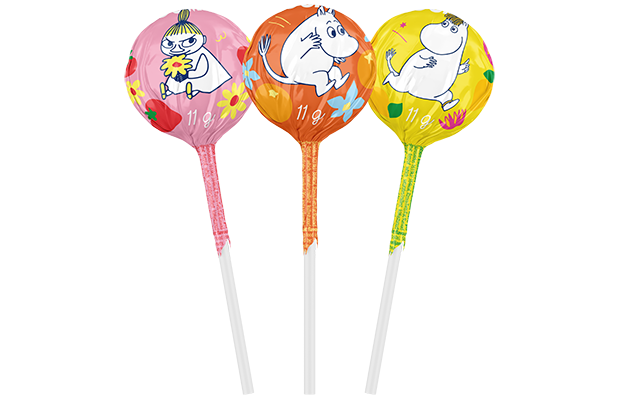 Fazer Moomin Fruit Lollipop 11 g