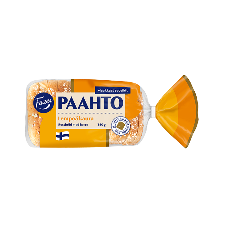 Fazer Paahto Toast bread with oat 350g