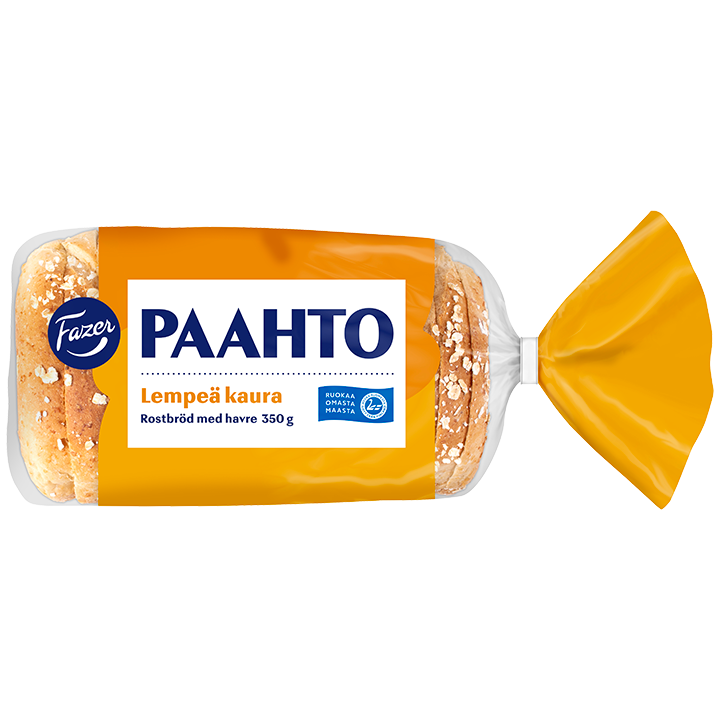 Fazer Paahto Toast bread with oat 350g