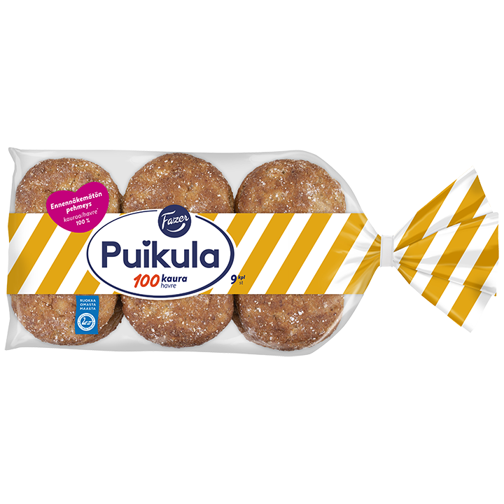 Fazer Puikula 100Oat 9pcs 540g
