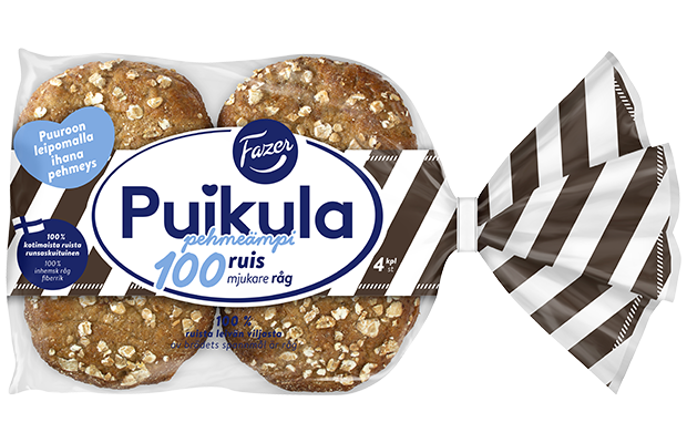 Fazer Puikula Pehmeämpi 100Ruis 4kpl 220g - Fazer Pro