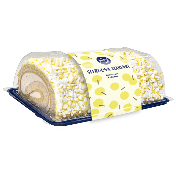 Fazer Lemon Meringue cake roll 450g