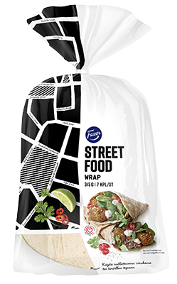Fazer Street Food Wrap 7kpl 315g