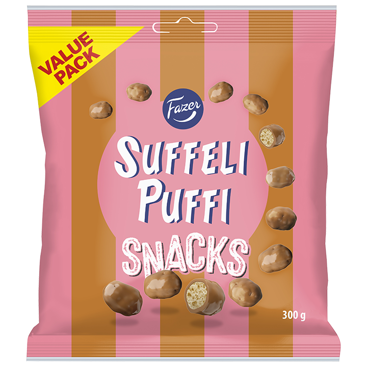 Suffeli Puffi Snacks bag 300g