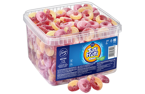 Tutti Frutti Rings 1,7 kg