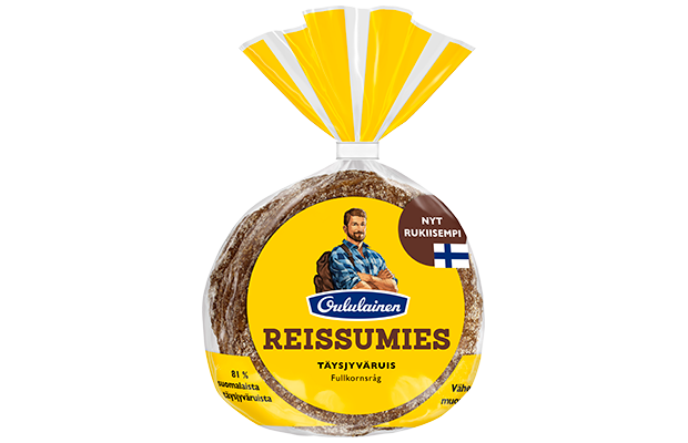 Oululainen Reissumies Wholegrain Rye 4pcs 235g Fazer Pro