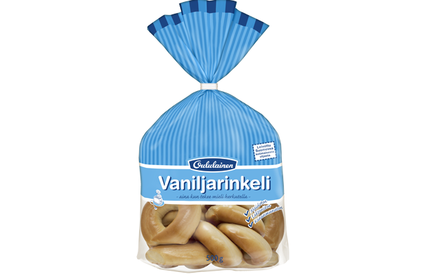 Oululainen Vaniljarinkeli 500 g bagel