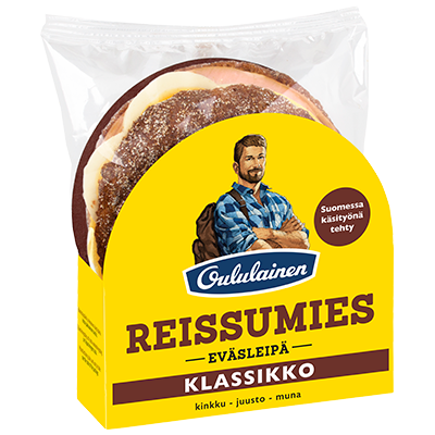 Oululainen Reissumies Filled bread Classic 160g