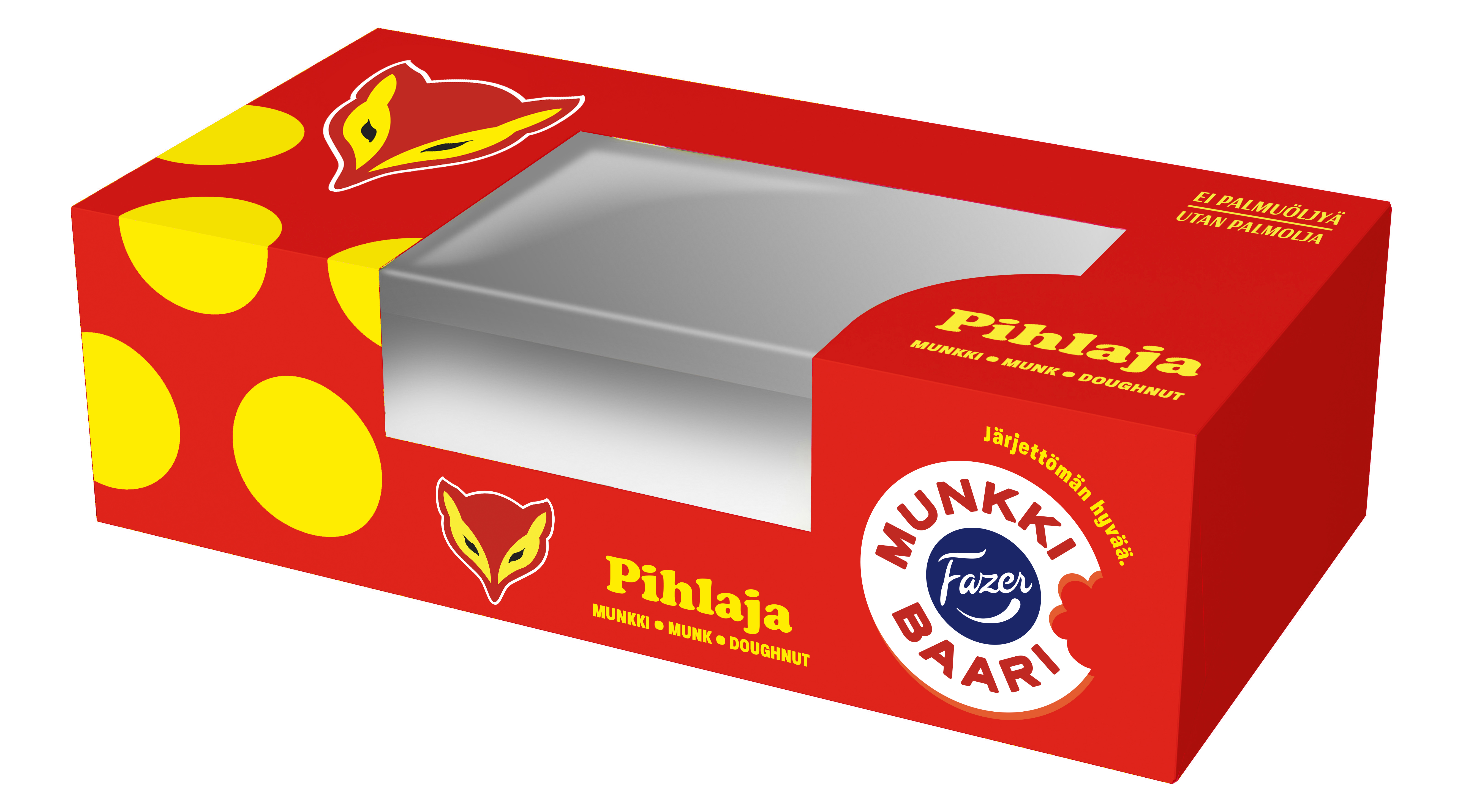 100 x Fazer Pihlaja Doughnut 2pcs box