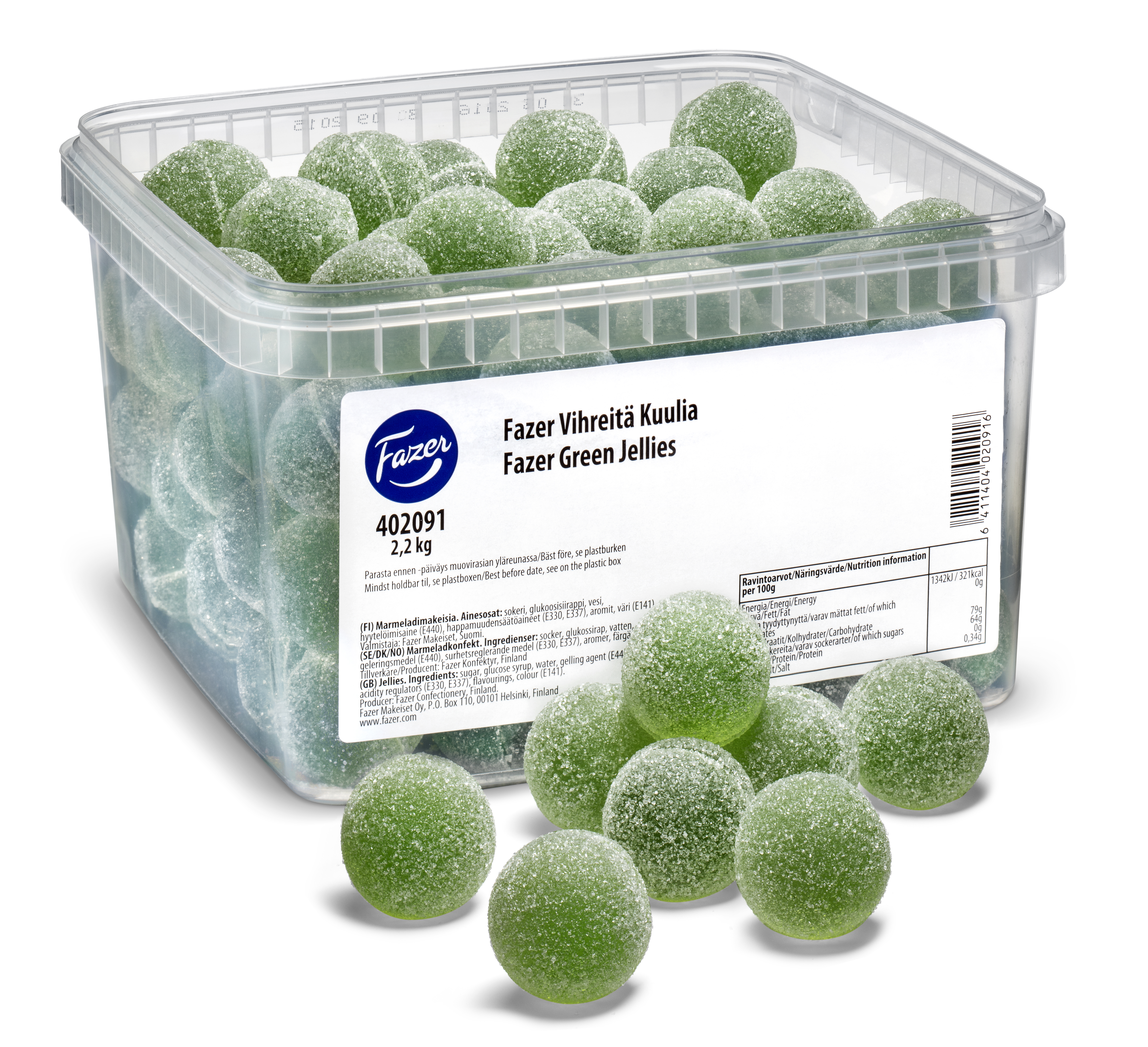 Green Jellies 2.2 kg