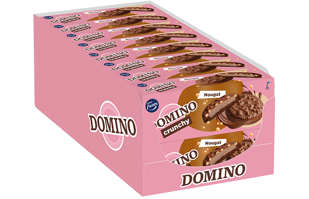 Domino Crunchy Nougat herkuttelukeksi 150 g