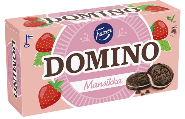 Domino Mansikka 350 g