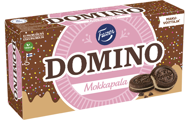 Domino Mokkapala täytekeksi 350 g