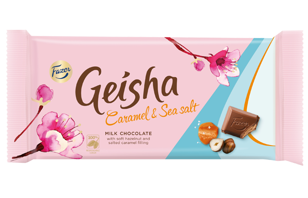 Geisha Caramel & Sea salt 121 g