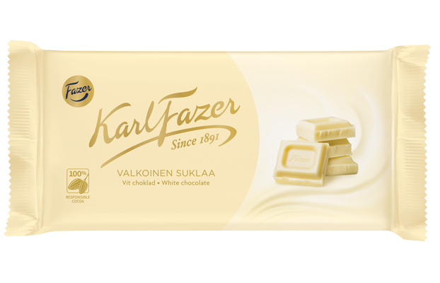 Karl Fazer valkoinen suklaa 131 g