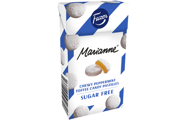 Marianne Toffee sugar free pastilles 40g box