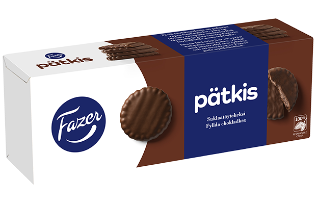 Fazer Pätkis chocolate biscuits 142 g x 16