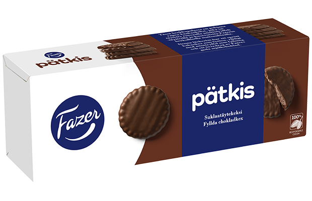 Fazer Pätkis suklaakeksi 142 g x 16