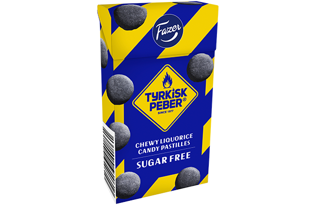 Tyrkisk Peber sugar free pastille 40g - Fazer Pro