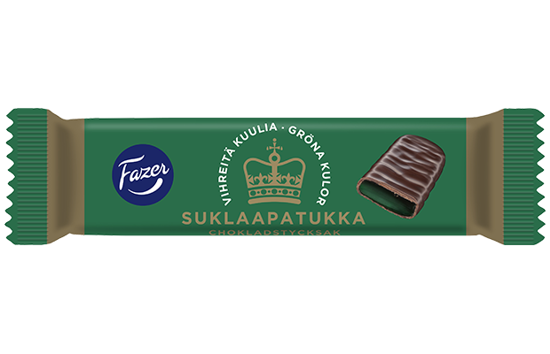 Vihreitä Kuulia chocolate bar 18 g