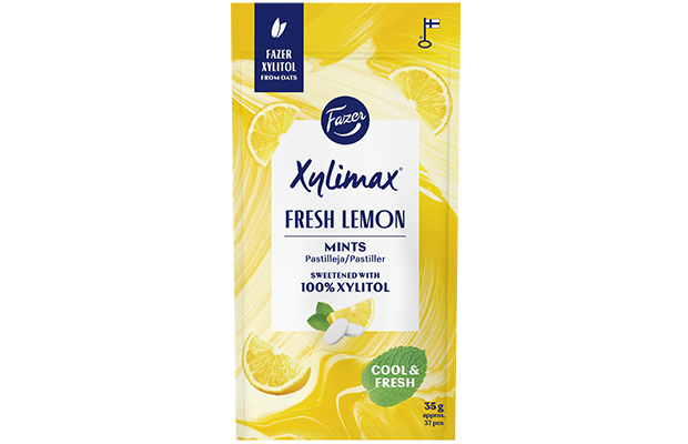 Xylimax Fresh lemon full xylitol mints 35 g