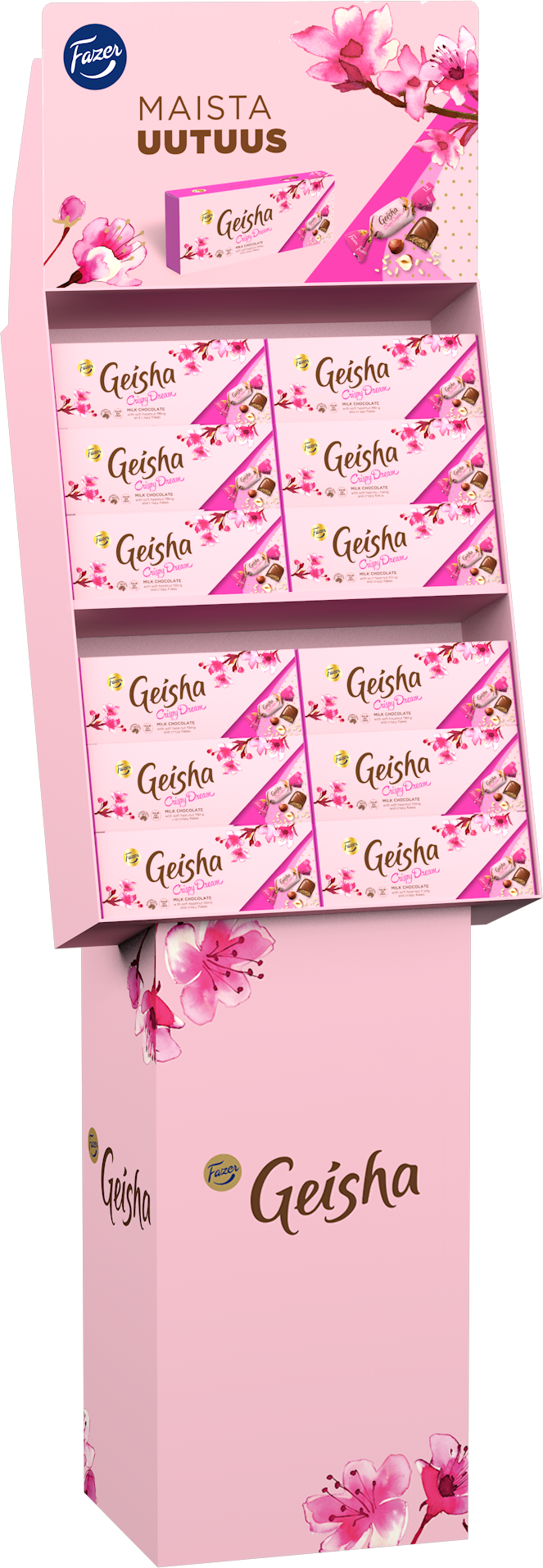 Geisha crispy dream 270g box x48 DSP