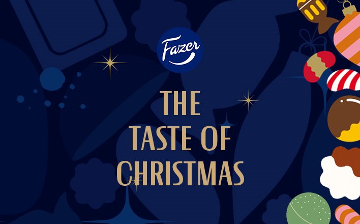 Enjoy the delicious Christmas with the best of Fazer!