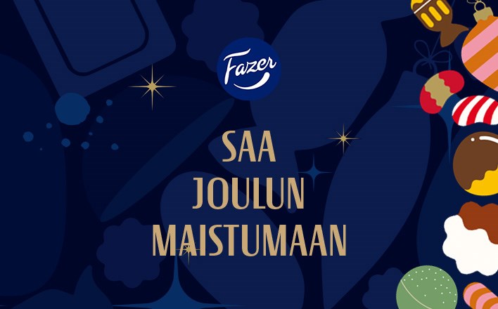 Tutustu Fazerin jouluvalikoimaan