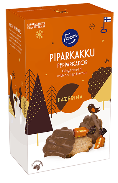 Suklaapiparkakku Fazerina 175g