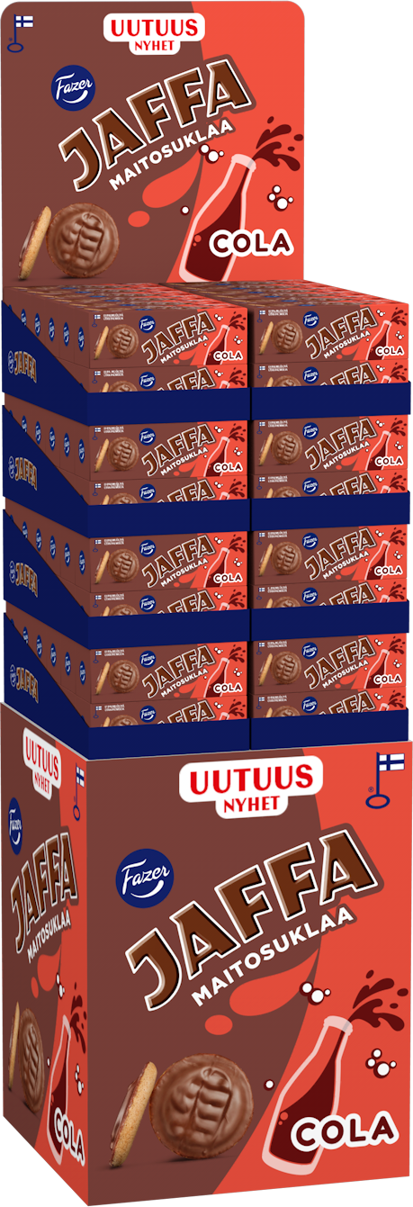 Jaffa Milk chocolate Cola sponge cake 150g x 96 DSP