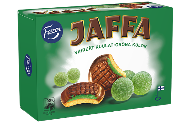 Jaffa Green jellies 300 g