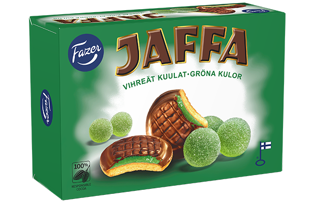 Jaffa Vihreät kuulat 300 g