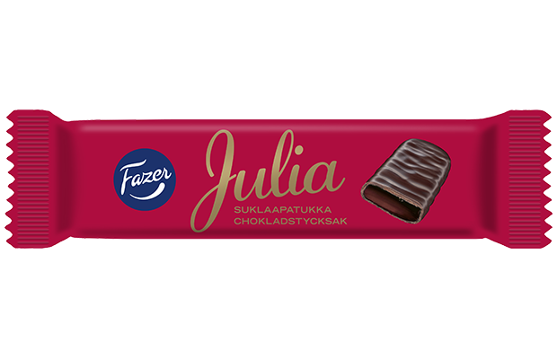 Julia chocolate countline 18g