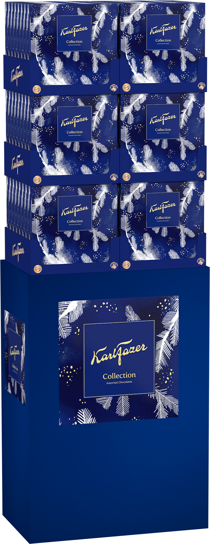 Karl Fazer Collection pralines 160g x48 DSP